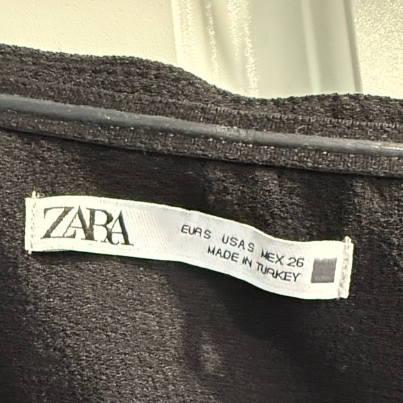 Zara Strapless Black Dress - Picture 2 of 5